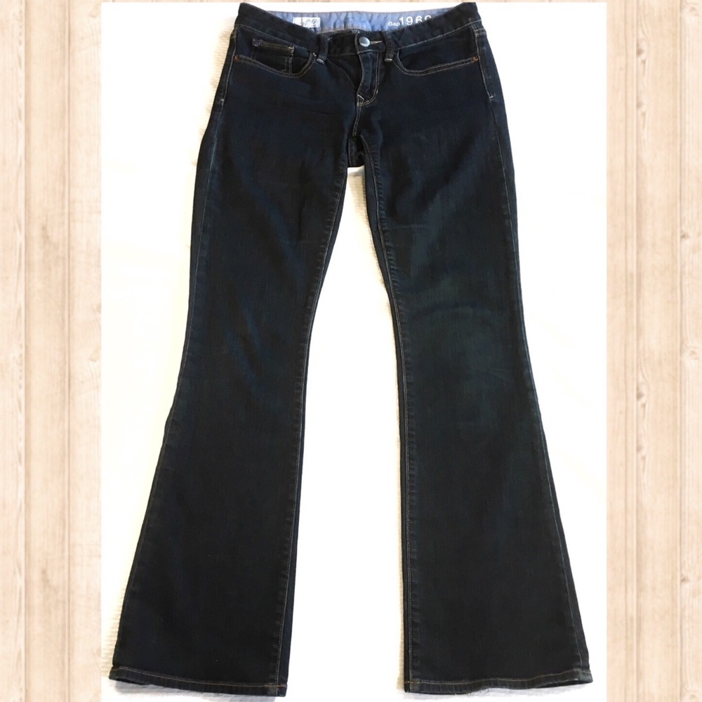 GAP curvy fit dark rinse boot cut jeans